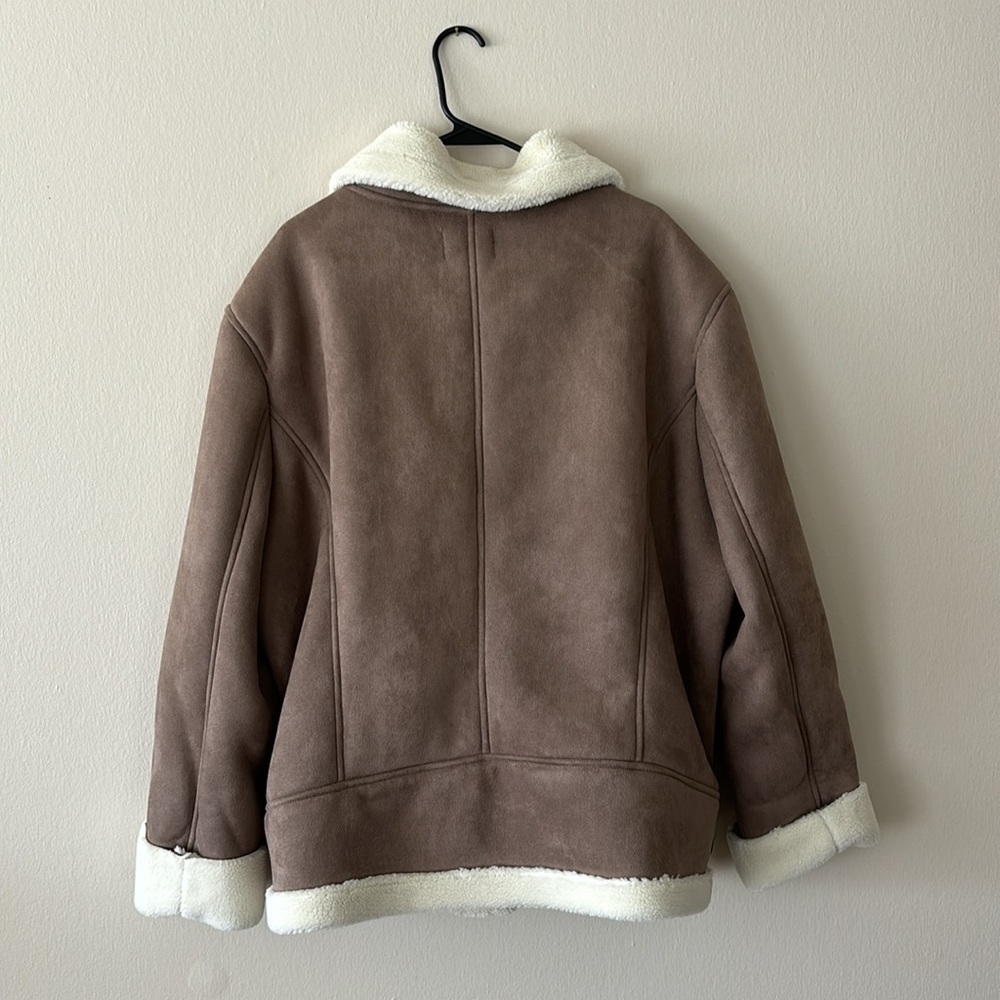 Vigoss Shearling Oversized Jacket - image 7